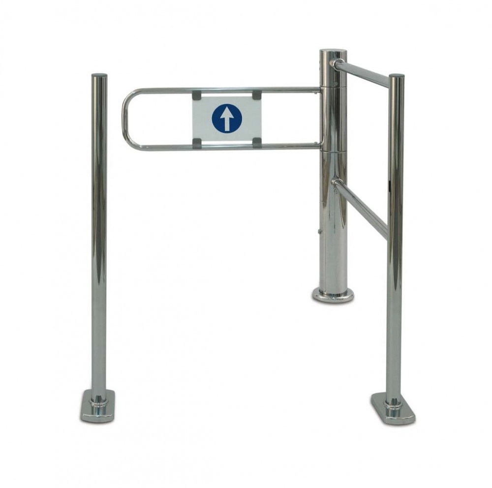 Elektrische ingang met infrarood besturing, rechts openend