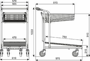 Transportwagen Vario WTP-3