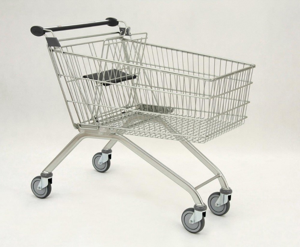 Metalen Winkelwagen AVANT 140 liter - !!AANBIEDING!!
