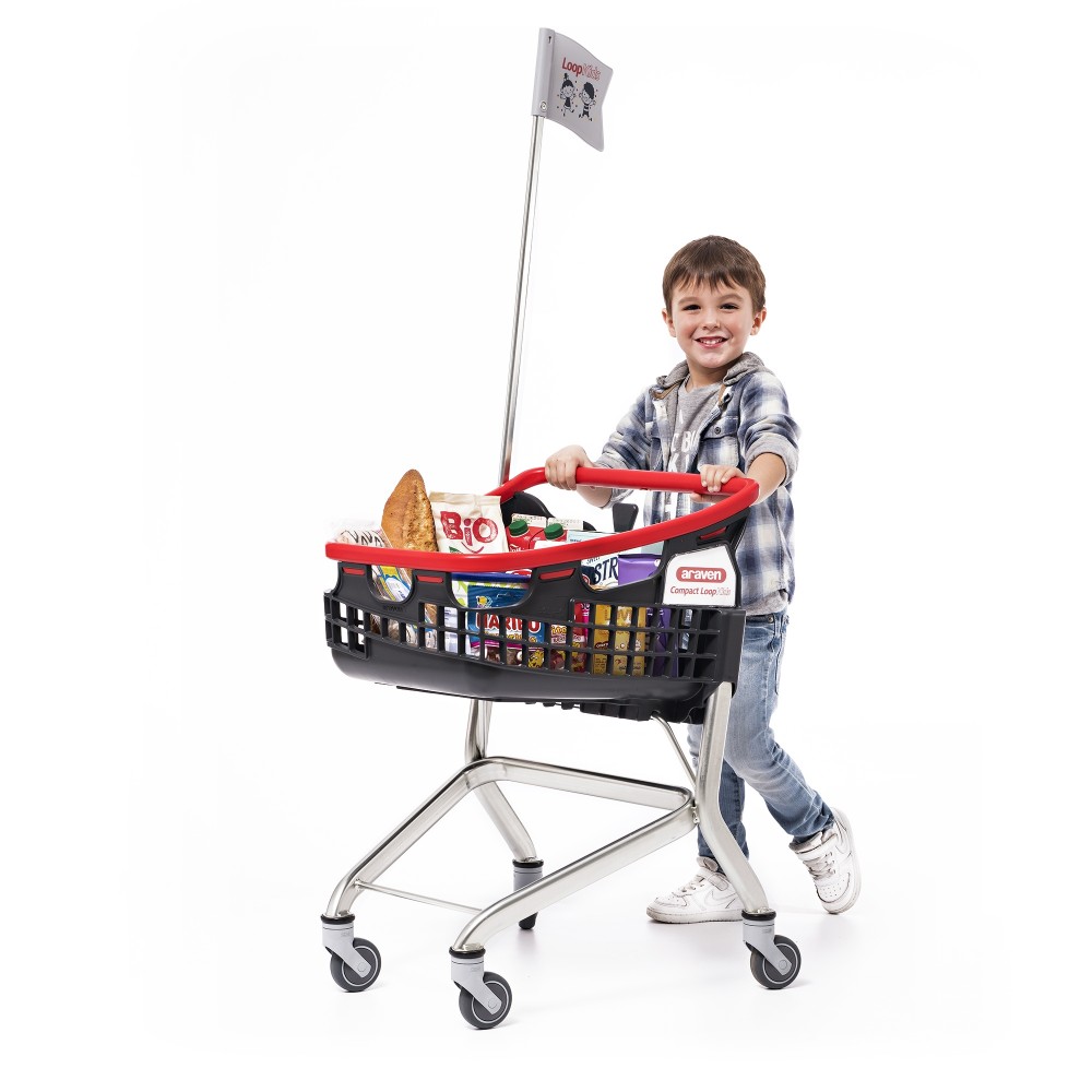 Winkelwagen voor kids LOOP met zwarte rand