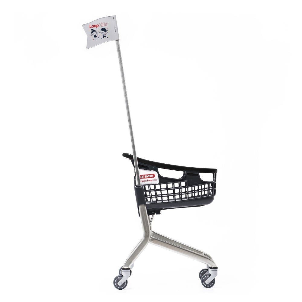Winkelwagen voor kids LOOP met zwarte rand