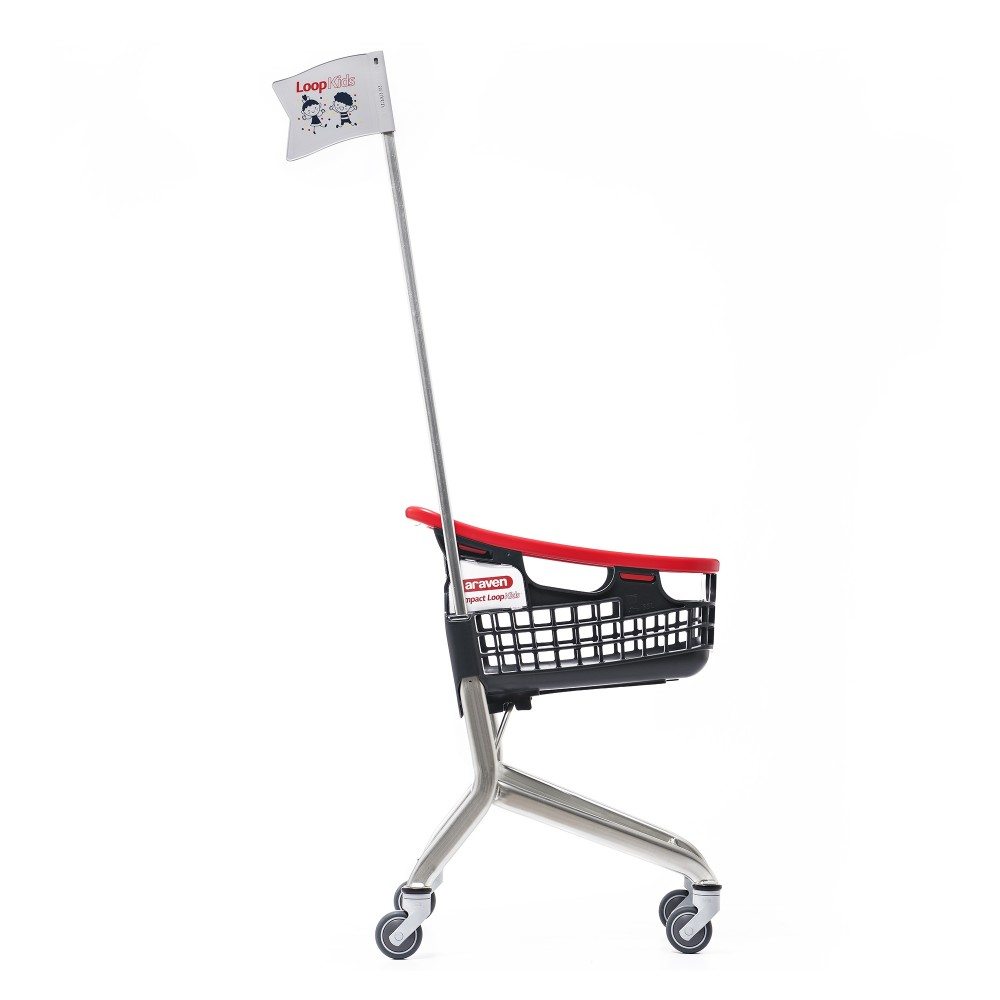 Winkelwagen voor kids LOOP met zwarte rand
