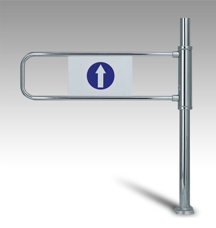 Mechanische ingang, rechts openend