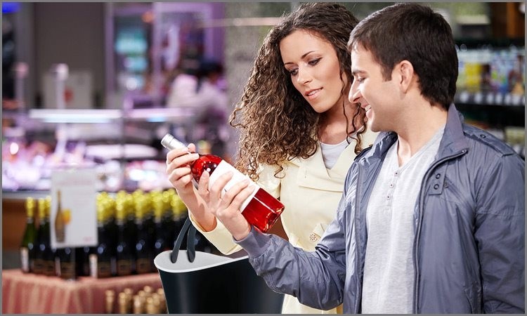 Shophie winkelmand 15 liter blauw