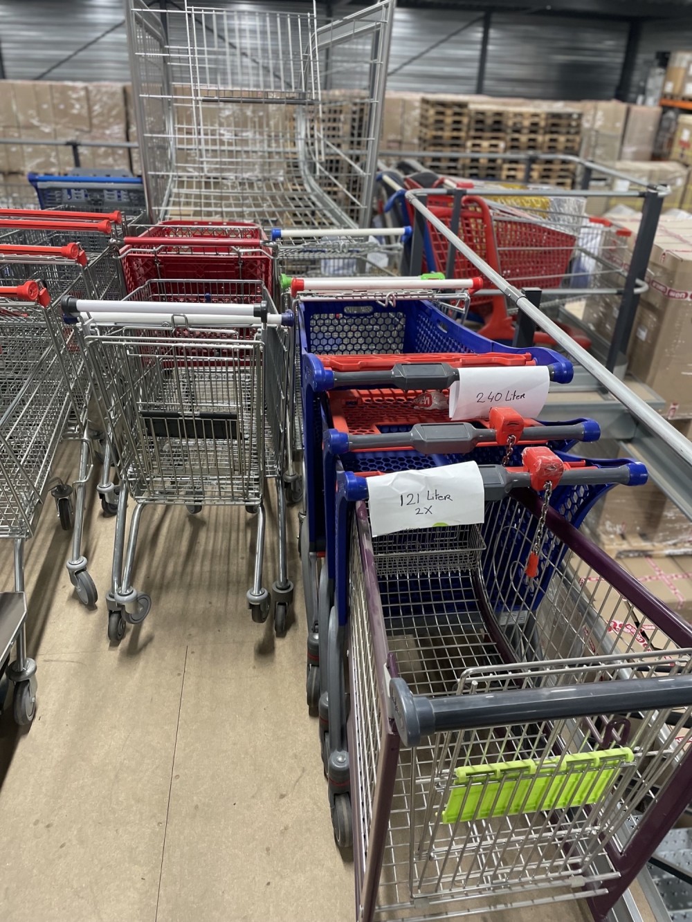 Winkelwagen showroom model