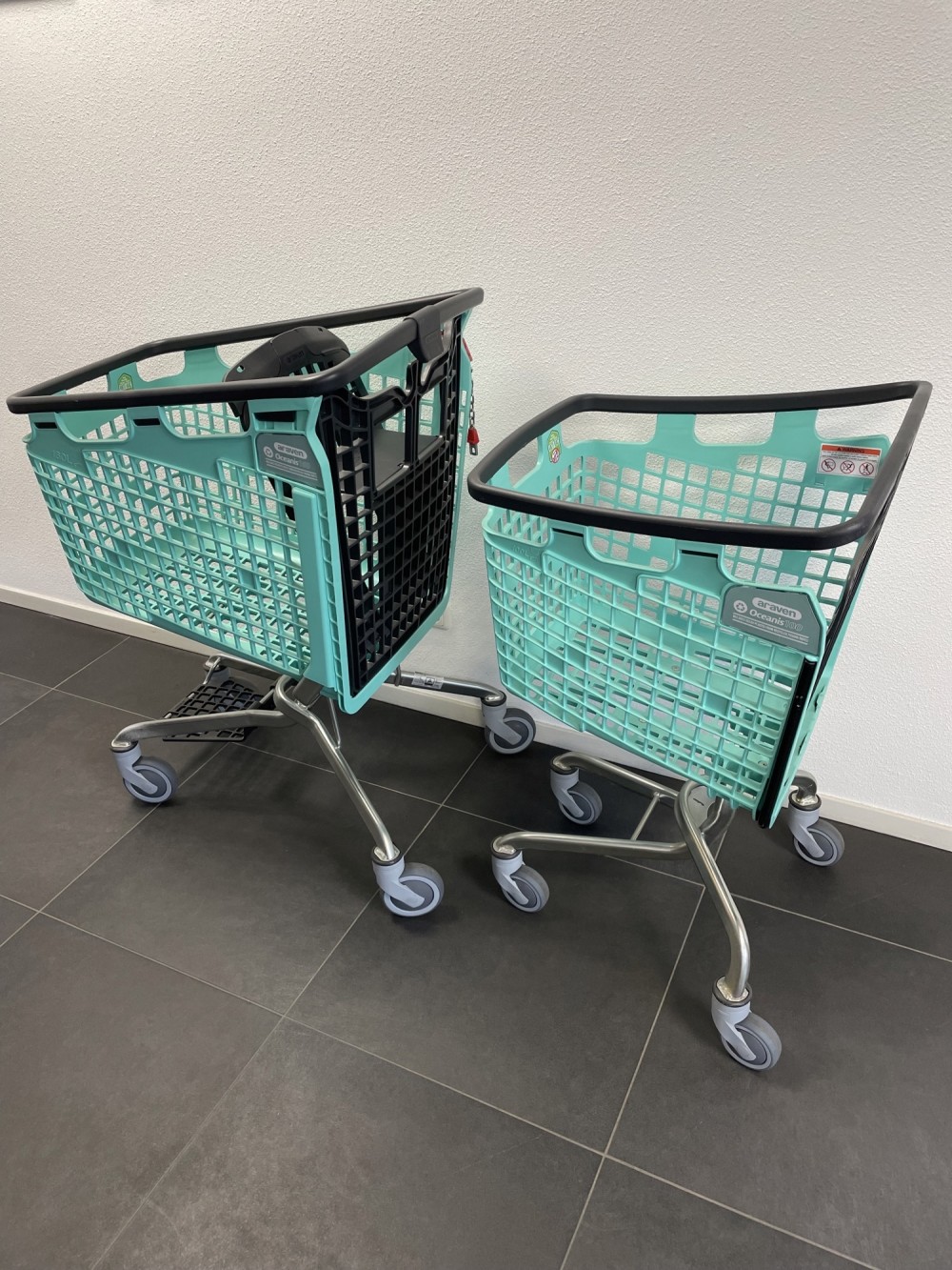 Winkelwagen showroom model