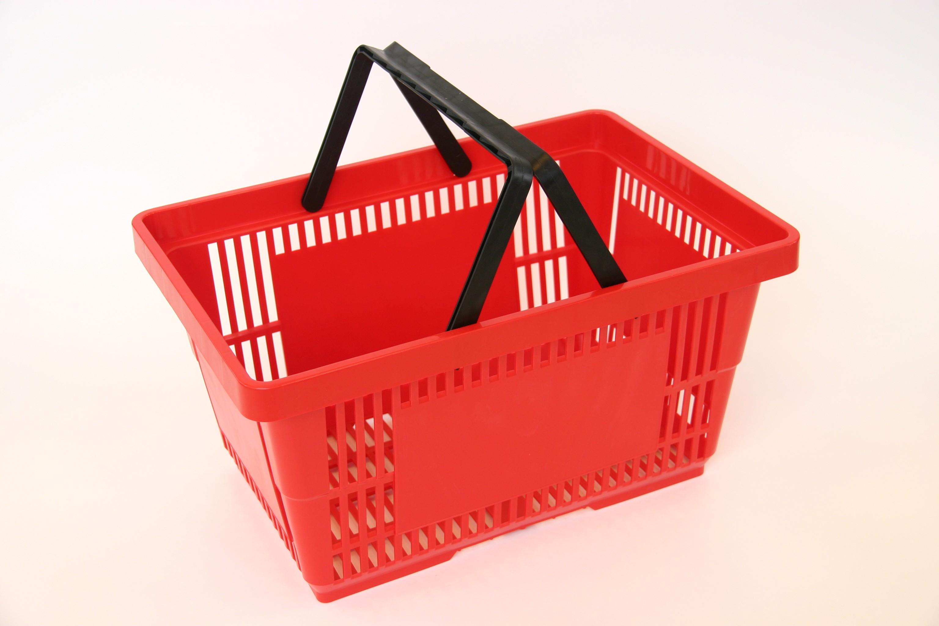 Winkelmand 28 liter rood