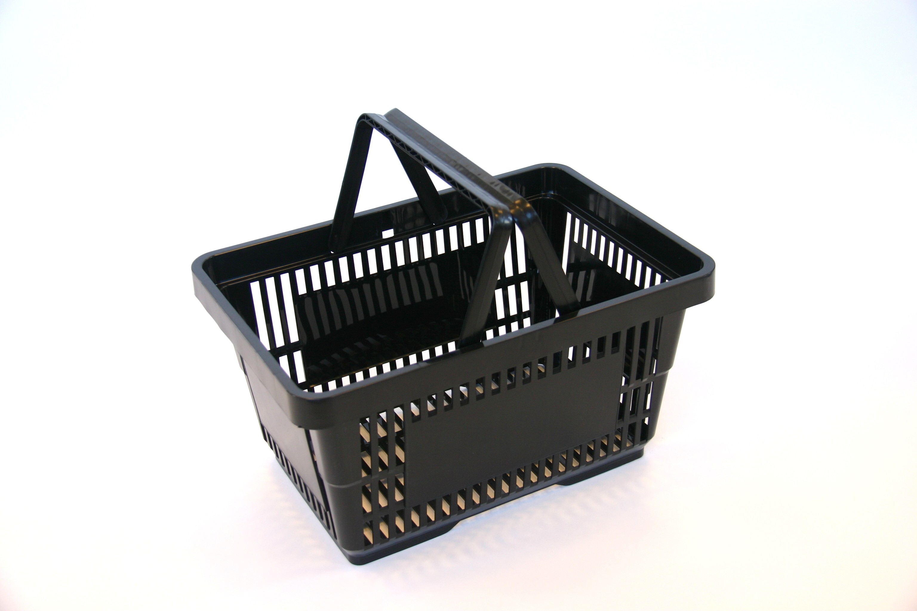 Winkelmand 22 liter zwart 