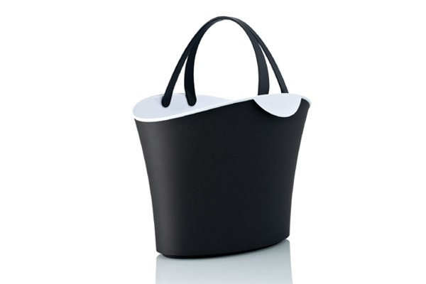 Shophie winkelmand 6 liter zwart-wit