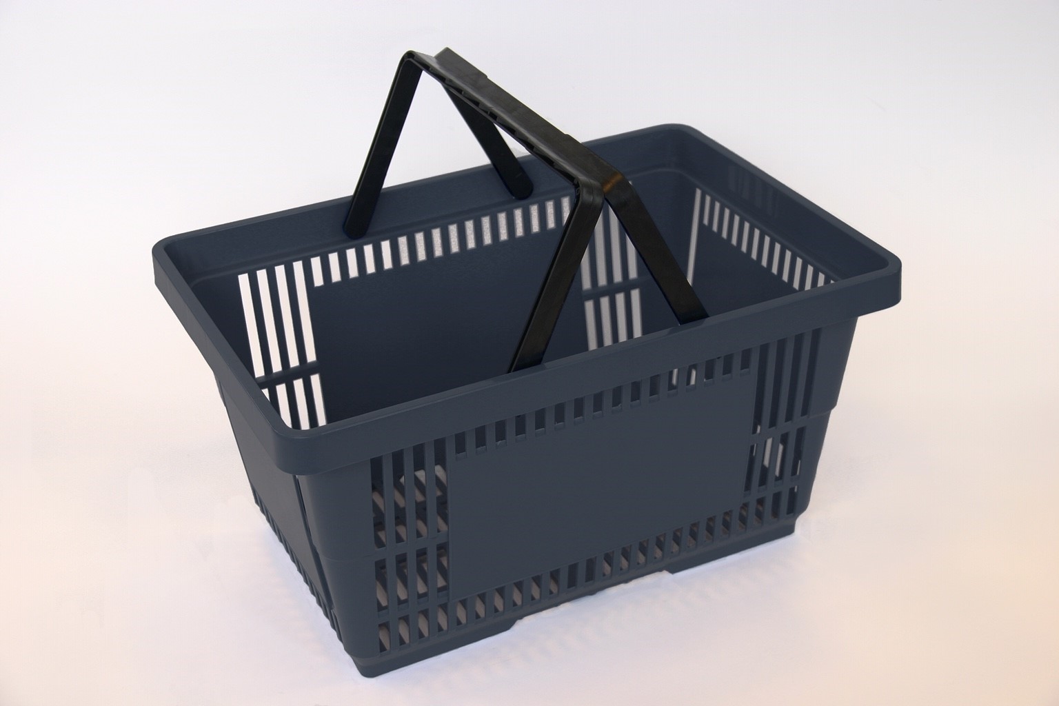 Winkelmand 28 liter antraciet grijs