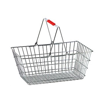 Winkelmand 25 liter metaal 