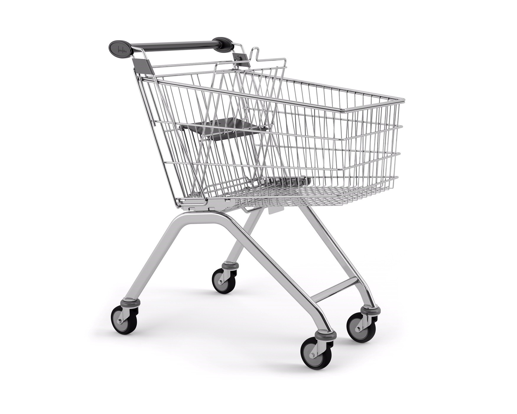 Metalen winkelwagen Avant 90 liter