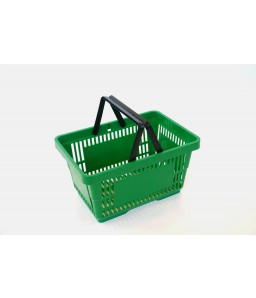 Winkelmand 22 liter groen