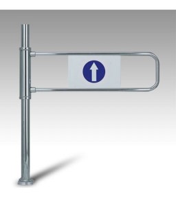 Mechanische ingang 180 graden openend