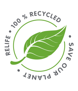 Winkelwagen gerecycled kunststof ECO 80 zwart