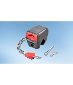 Muntslot Smartloc zwart met ketting