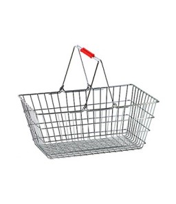 Winkelmand 25 liter metaal