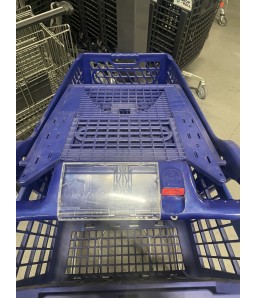 Winkelwagen gebruikt kunststof MAGAZIJN